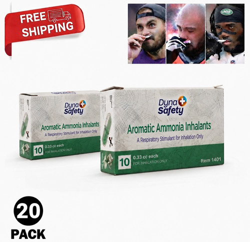Ammonia inhalant smelling - -,
